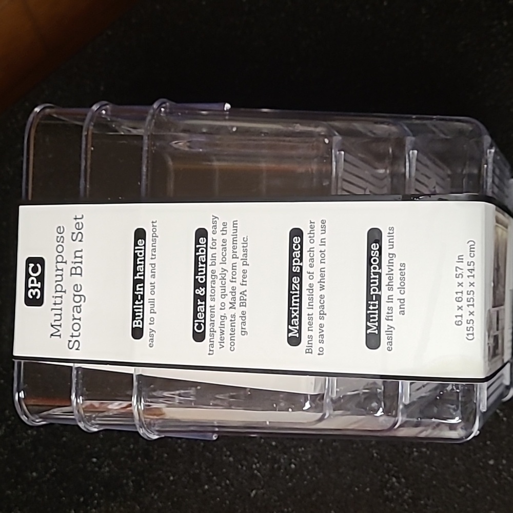 Multipurpose Storage Bin Set - Picture 3 of 10